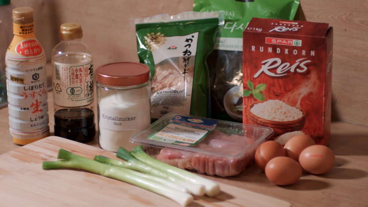 Recipe Ingredients Oyakodon